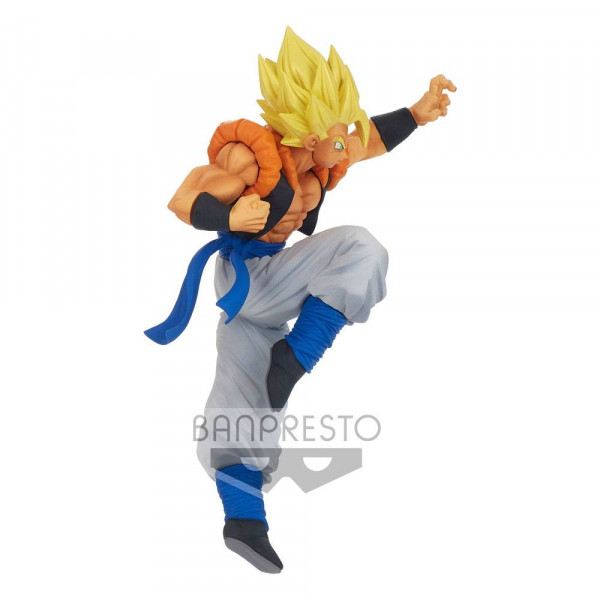Aus Banpresto's "Son Goku Fes" Statuen-Reihe kommt diese detailreiche PVC Statue aus dem Anime "Dragonball Super". Sie ist ca. 20 cm groß und wird inkl. Base in einer bedruckten Box geliefert.
