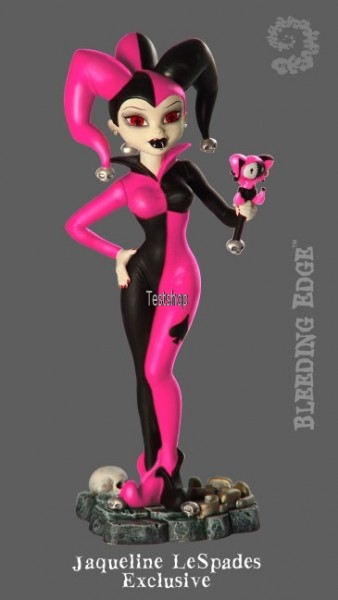 Goth Figur Jaqueline Le Spades Exclusive in Pink (15cm)