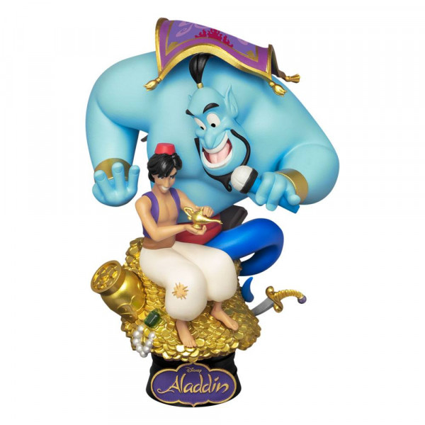 Zum Disney Film "Aladdin" kommt dieses Diorama aus der "D-Stage" Serie von Beast Kingdom Toys. Das aus PVC gefertigte Sammlerstück ist ca. 15 cm groß.