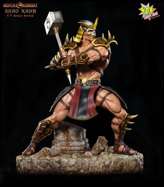 Mortal Kombat 9 Shao Kahn 1:4 Scale Statue Pop Culture Shock